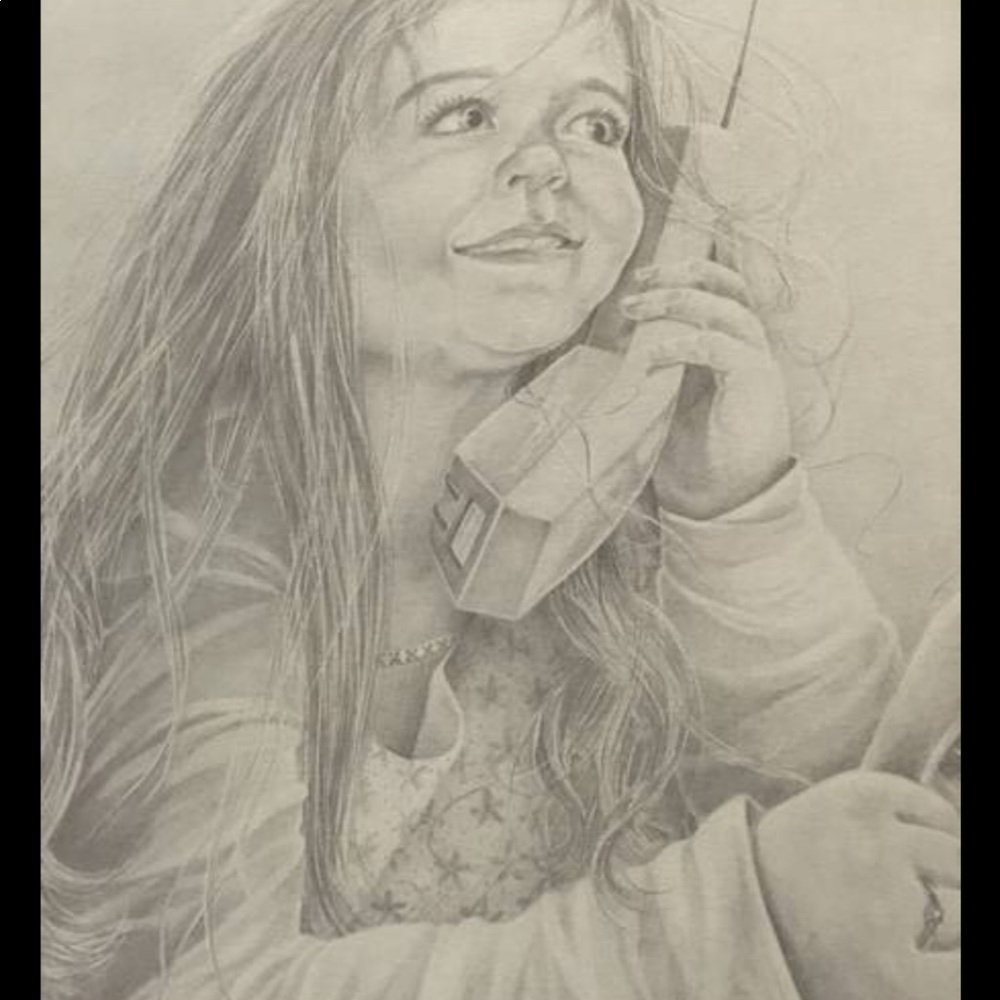 Gail Adams Print “Hello Gramma”